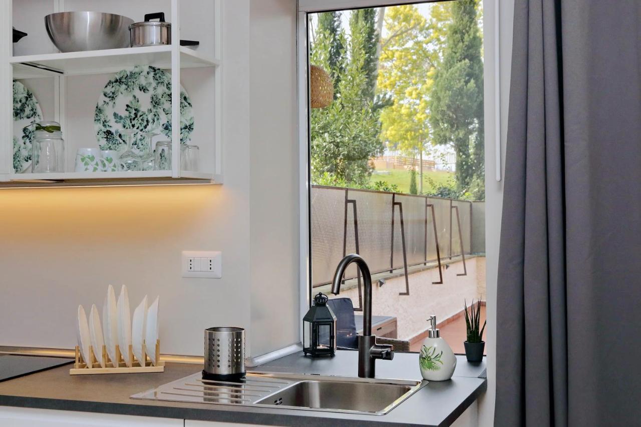 Aurelia Antica Terrace Apt Free Pool And Parking 로마 외부 사진