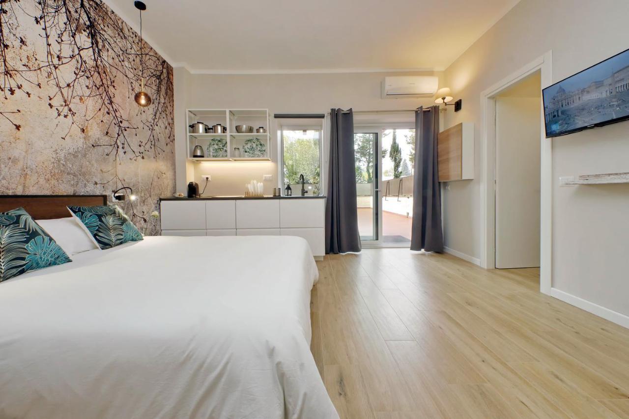 Aurelia Antica Terrace Apt Free Pool And Parking 로마 외부 사진