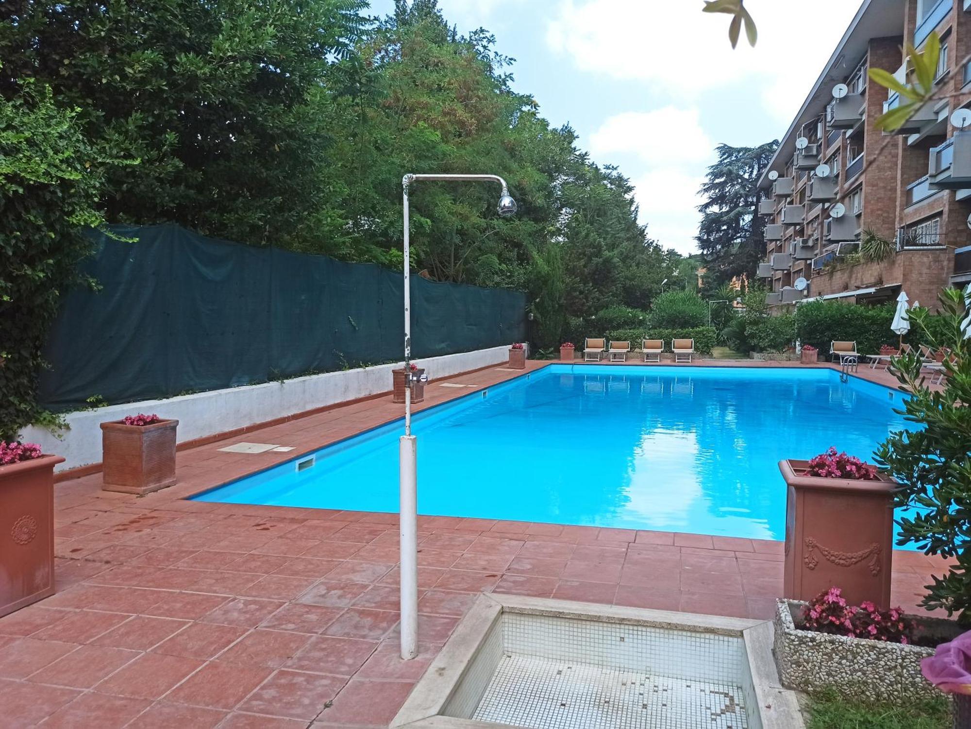 Aurelia Antica Terrace Apt Free Pool And Parking 로마 외부 사진