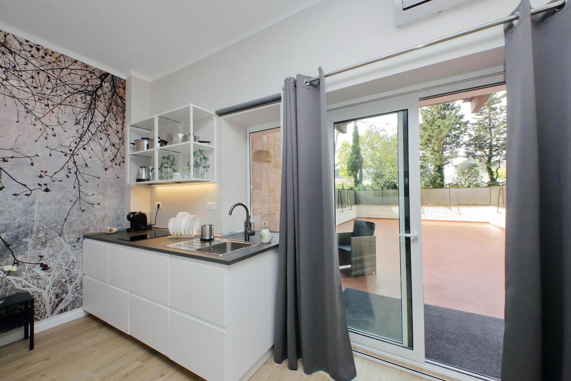 Aurelia Antica Terrace Apt Free Pool And Parking 로마 외부 사진